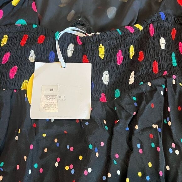 RIXO for Target Multicolor Polka Dot
Long Sleeve Short Dress Retro
Mixed Print s - Picture 5 of 10